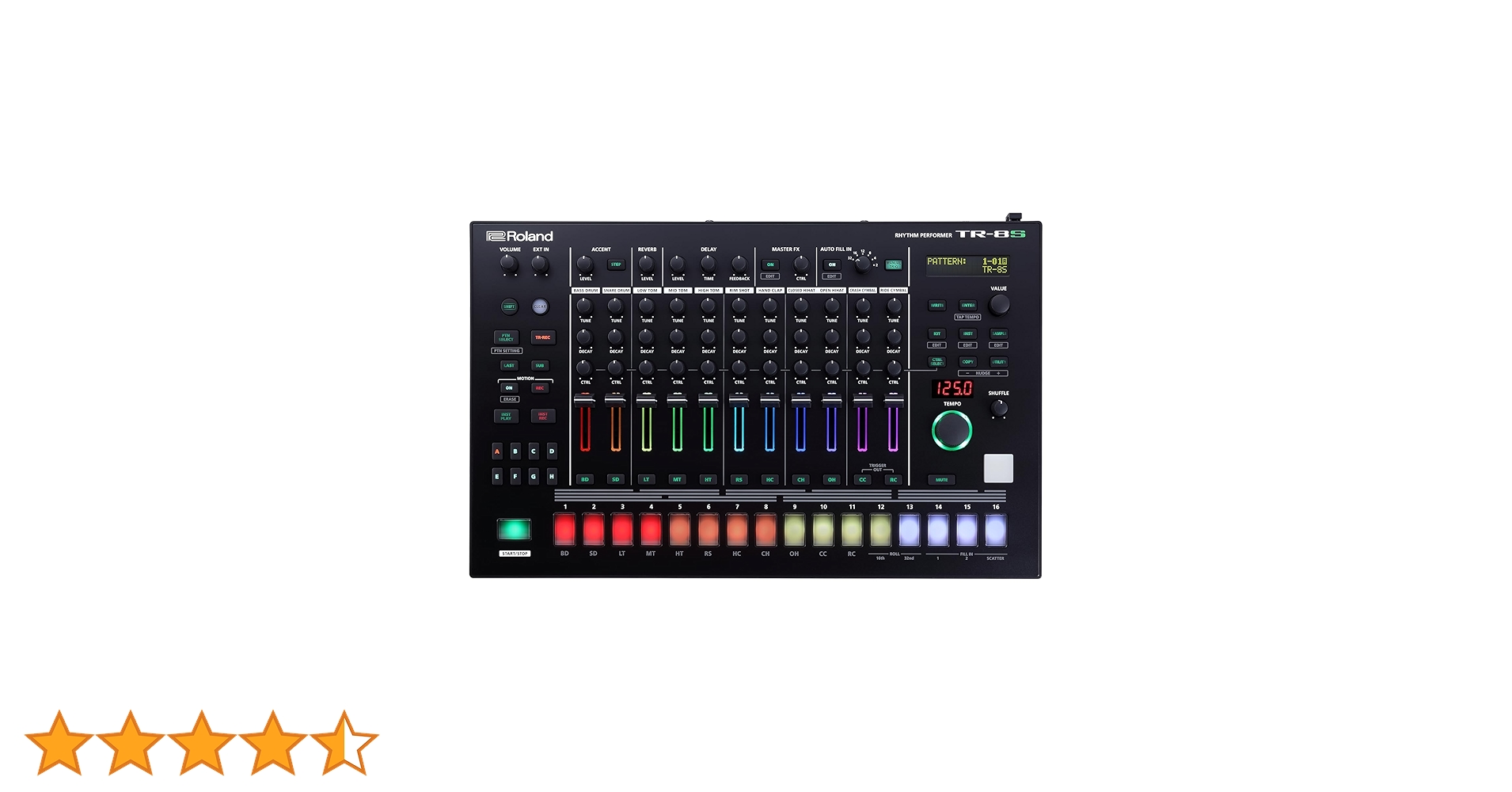 Amazon | Roland ローランド リズムパフォーマー TR-8S ドラムマシン